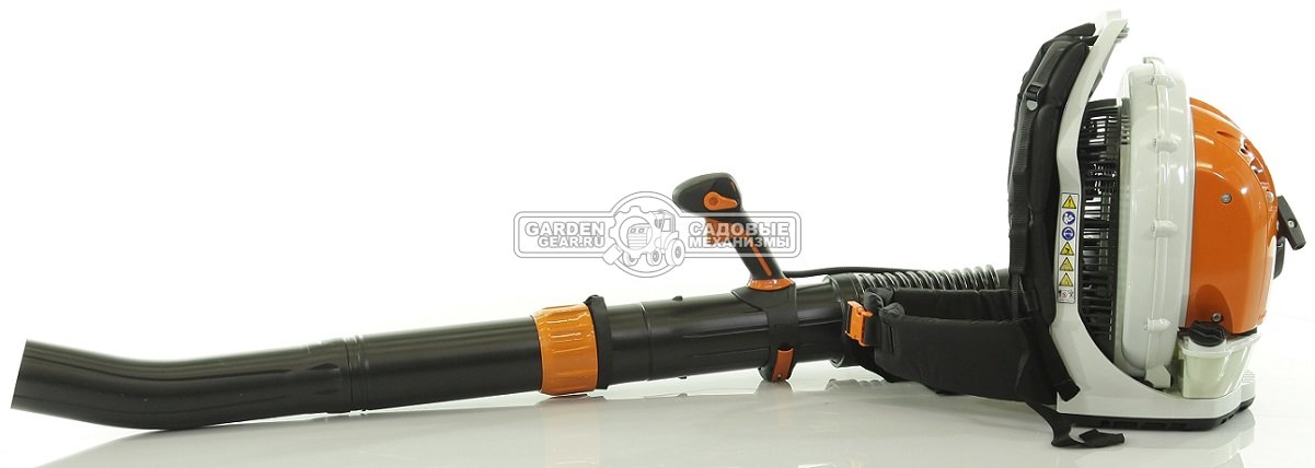 Воздуходувка бензиновая ранцевая Stihl BR 700 Magnum (USA, 64,8 куб.см., 4-MIX, 2,4 кВт/3,3 л.с., макс. расх. воздуха 1860 м3/ч, ск. 88 м/с, 10,8 кг.)