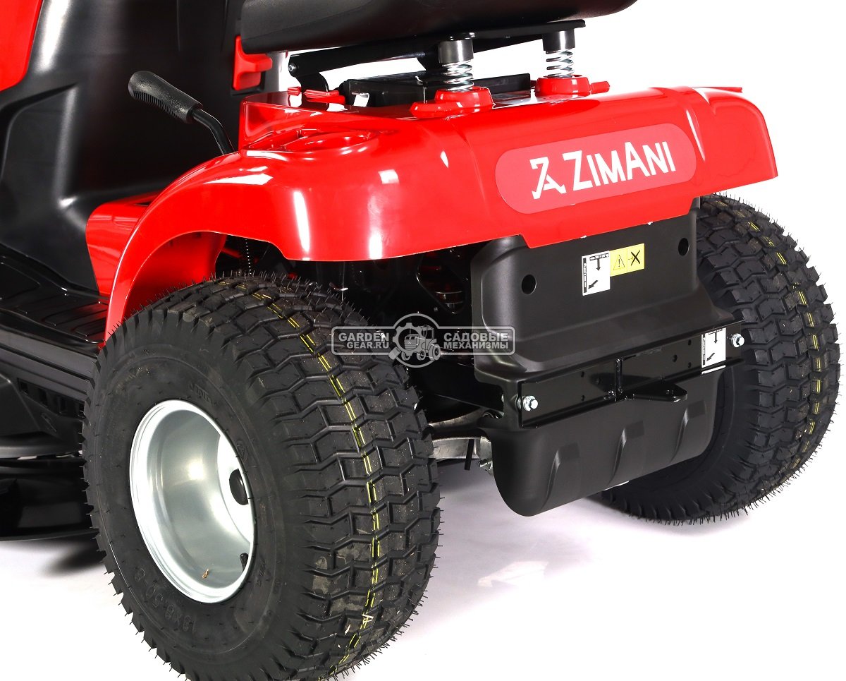 Садовый трактор ZimAni TS98HL (PRC, Loncin LC1P92F-1, 452 куб.см., гидростатика, боковой выброс, ширина кошения 98 см., 168,5 кг.)