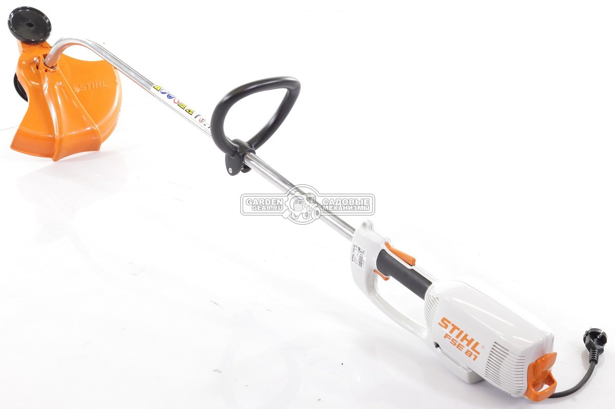 Электрический триммер Stihl FSE 81 (AUT, 1000 Вт., AutoCut C 05-2, очки, защитное колесо, мягкая ручка, 4,7 кг.) 