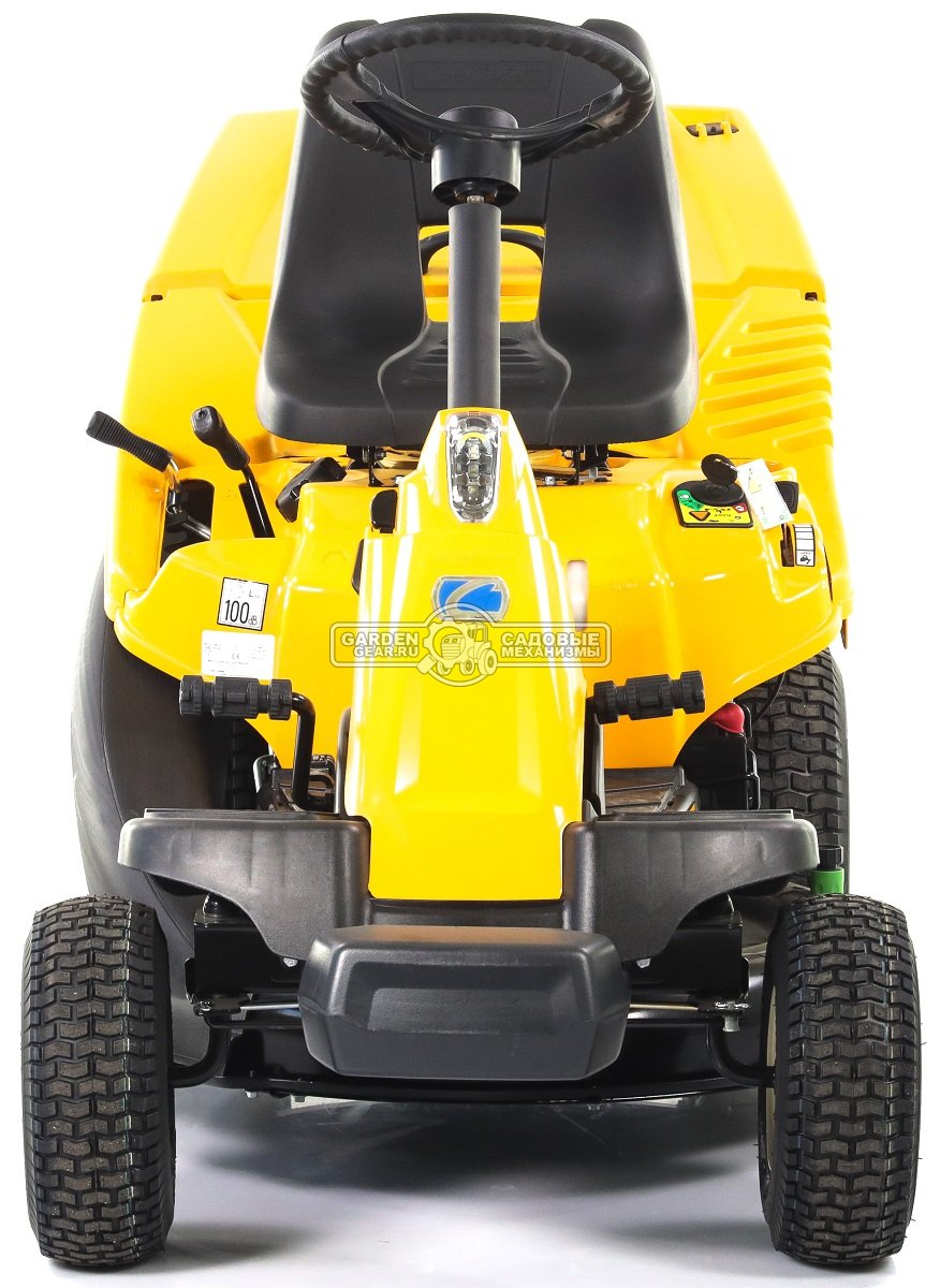 Садовый минирайдер Cub Cadet Minirider LR2 NR76 (USA, Cub Cadet, 420 куб.см., гидростатика, травосборник 200 л., ширина кошения 76 см, 172 кг)