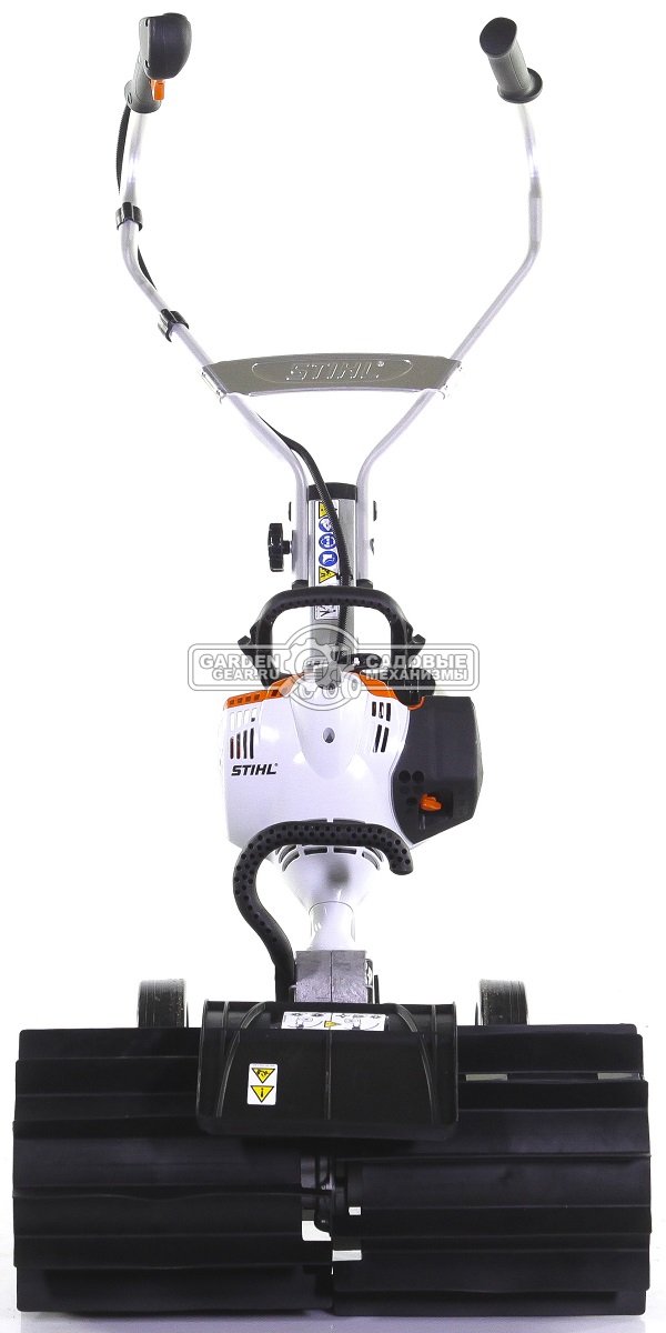 Подметальная машина Stihl MM 56 несамоходная (USA, 60 см, 0,85 кВт/1,2 л.с., мультимотор + валик KW-MM + опорные колеса)