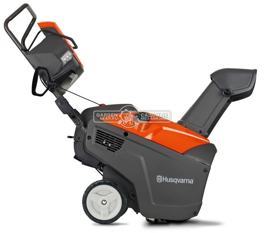 Снегоуборщик Husqvarna ST 151 несамоходный (USA, 53 см., Husqvarna-LCT, 208 куб.см., эл/стартер 220В, LED фара, 44,3 кг.)