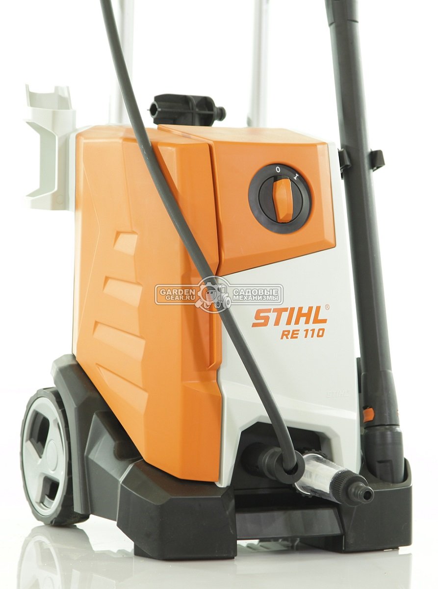 Мойка высокого давления Stihl RE 110 (PRC, 10-110/120 Бар, 380/440 л/ч., шланг 7 м., 17,6 кг.)