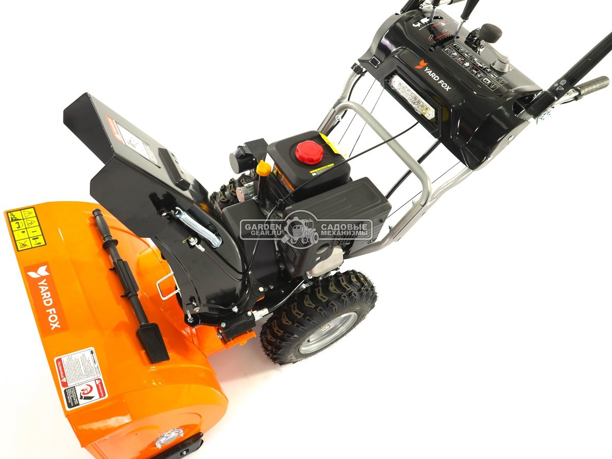 Снегоуборщик Yard Fox 7154E (PRC, 71 см, Loncin, 252 см3, эл/стартер 220В, фара, подогрев рукояток, скорости 6/2, 105 кг.)