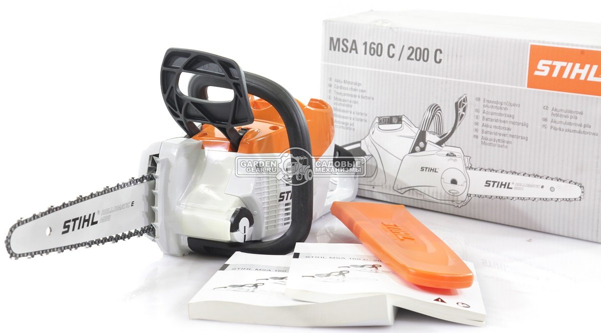 Аккумуляторная цепная пила Stihl MSA 200 C-B 14&quot; без АКБ и ЗУ (AUT, 36В Pro, 1/4&quot;P, 1,1 мм., 72E, 3,3 кг.)