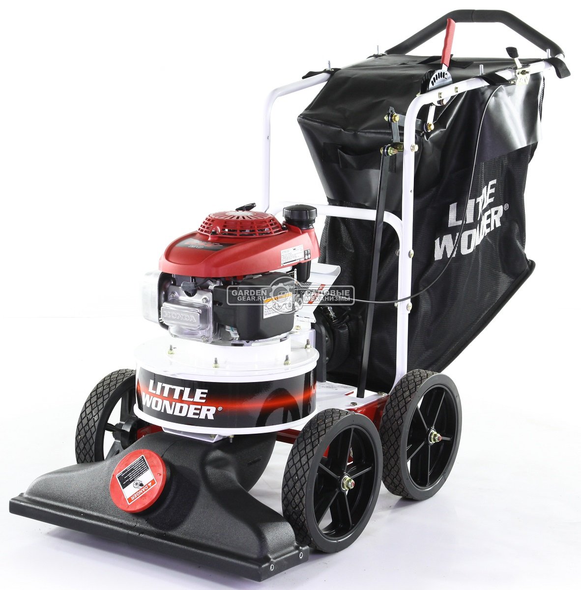 Садовый пылесос бензиновый Little Wonder Pro Vac SI (USA, Honda GSV 190, 68 см, 185 л, 67 кг)