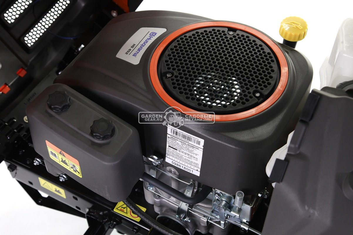 Садовый трактор Husqvarna TC 138L (USA, Husqvarna Loncin, 452 куб.см., гидростатика K46, травосборник 220 л., ширина кошения 97 см., 219 кг.)