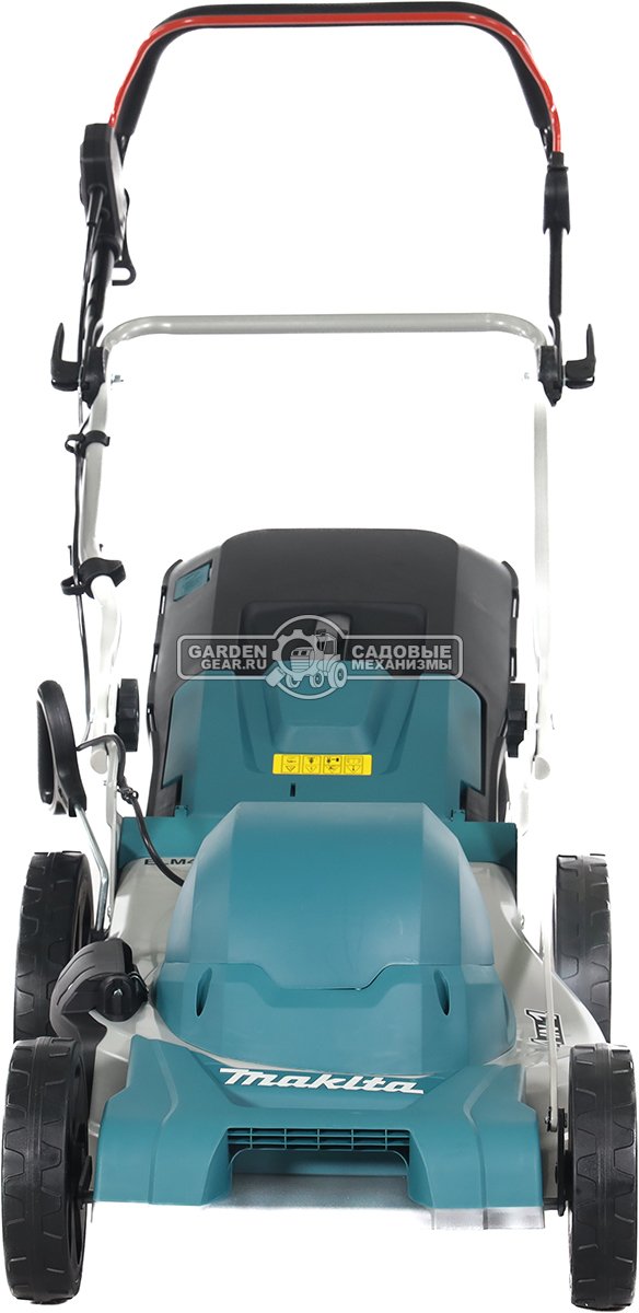 Газонокосилка электрическая Makita ELM4620 (PRC, 1800 Вт, 46 см, 60 л, сталь, 3 в 1, 23.4 кг)