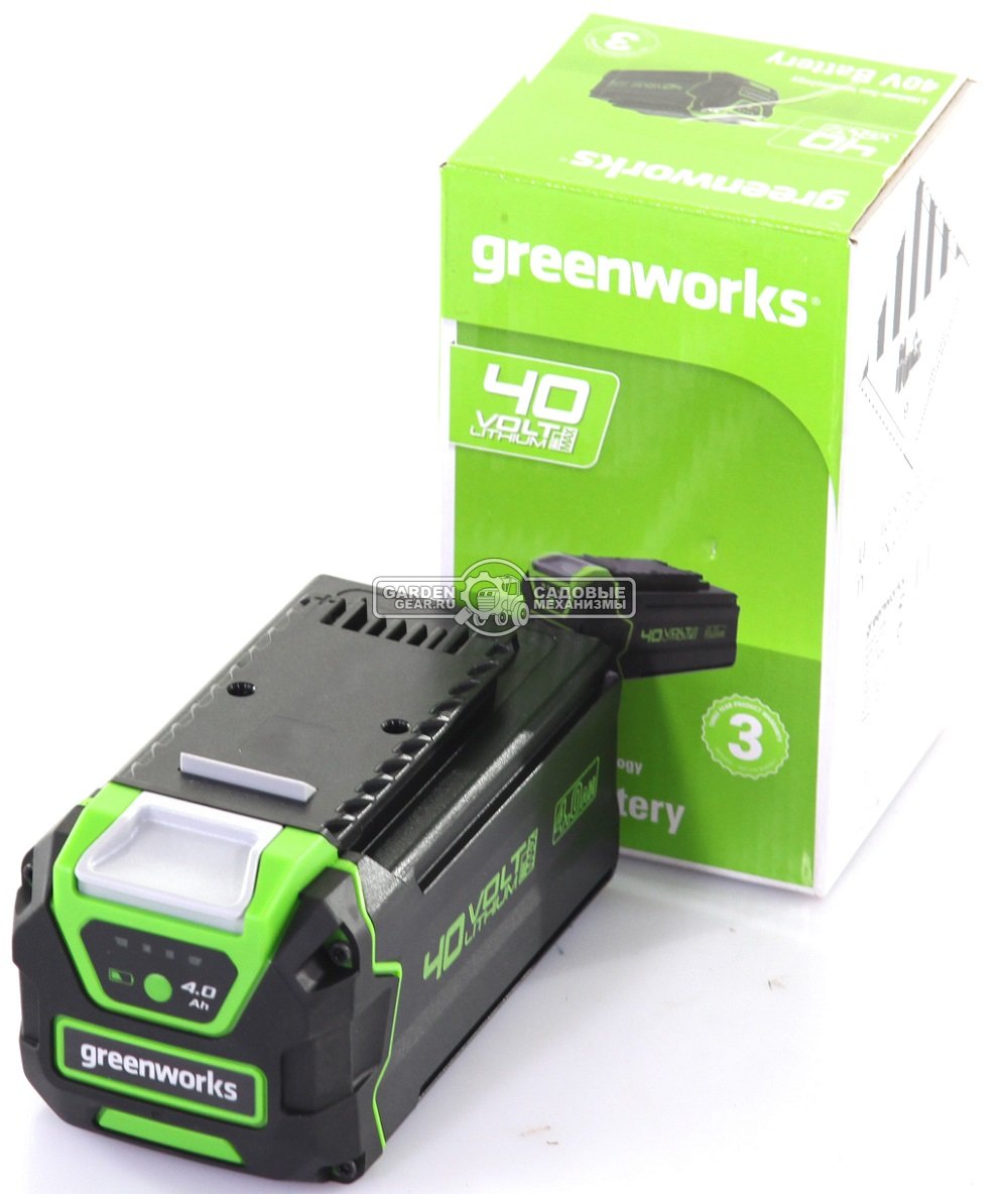 Аккумулятор GreenWorks G40B4 (PRC, Li-ion, 40V, 4 А/ч)