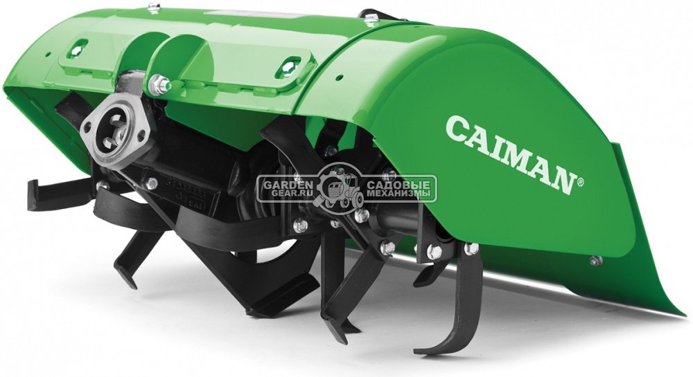 Культиваторная фреза Caiman 66 см, для мотоблоков с ВОМ BCS / Caiman (ITA, зелёная, 60 кг.)