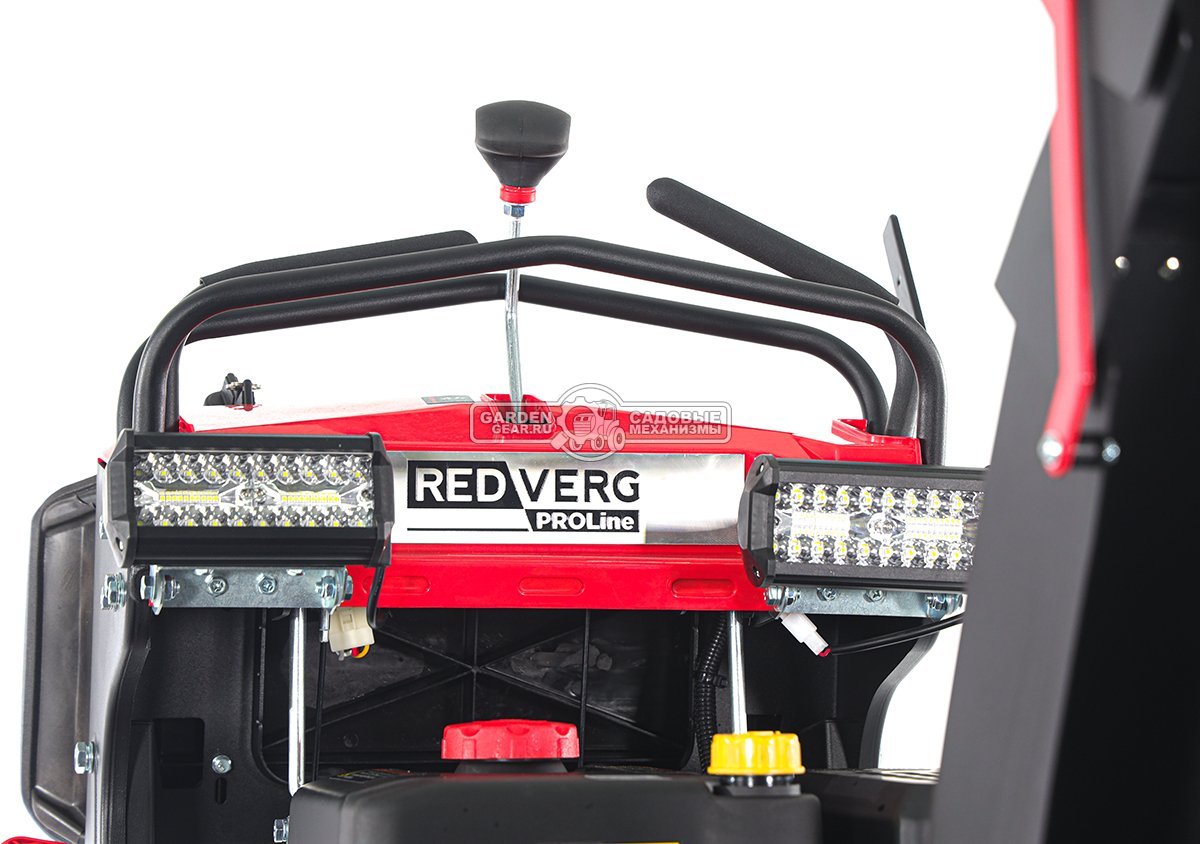 Снегоуборщик RedVerg PROLine RD-SBS76/15TBH с платформой оператора (PRC, 76 см, Loncin, 420 см3, эл/стартер от АКБ 12В, дифференциал, фара, 140 кг)