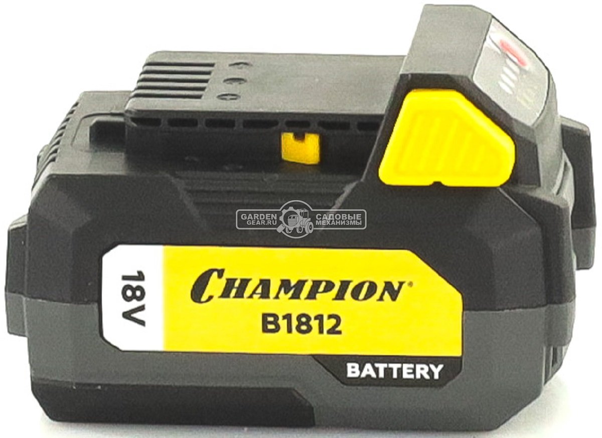 Аккумулятор Champion B1812 (PRC, Li-ion 18В, 4 А/ч, 0.7кг)