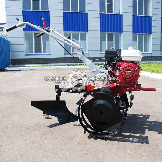Мотоблок Lander / Пахарь МКМ-3-LC6,5 (RUS, колеса 4.00х8, 196 см3., 6.5 л.с., 73 см., 2 вперед/1 назад, 67 кг.)