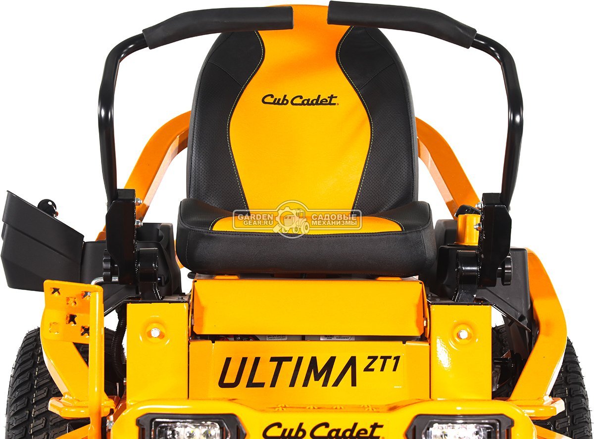 Садовый райдер Cub Cadet ZT1 46 Ultima с нулевым радиусом разворота (USA, Kohler KT7000 V-Twin, 725 куб.см., гидростатика, ширина 117 см., 256 кг)