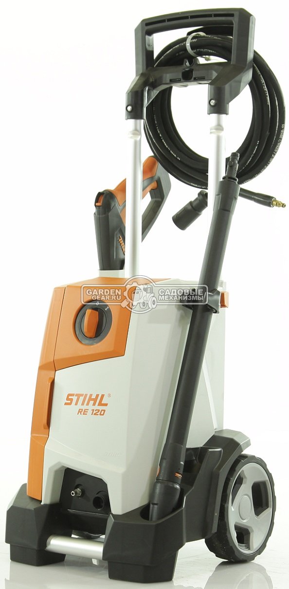 Мойка высокого давления Stihl RE 120 (PRC, 10-125/140 Бар, 400/462 л/ч., шланг 8 м., 20 кг.)