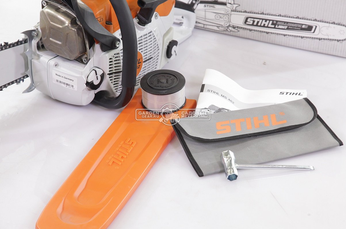 Бензопила Stihl MS 462 18&quot; (GER, 72,2 куб.см., 4,4 кВт/6,0 л.с., ElastoStart, 2-MIX, HD2, 3/8&quot;, 1,6 мм., 66E, 6,0 кг.)