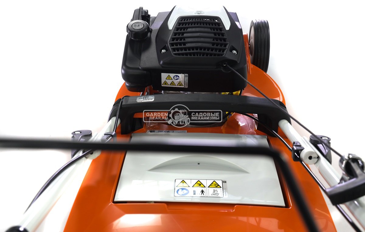 Газонокосилка бензиновая Stihl RM 448.1 TX (AUT, самоходная задний привод, 46 см., Stihl EVC 200.3 C, 139 куб.см., пластик, 55 л., 27 кг.)