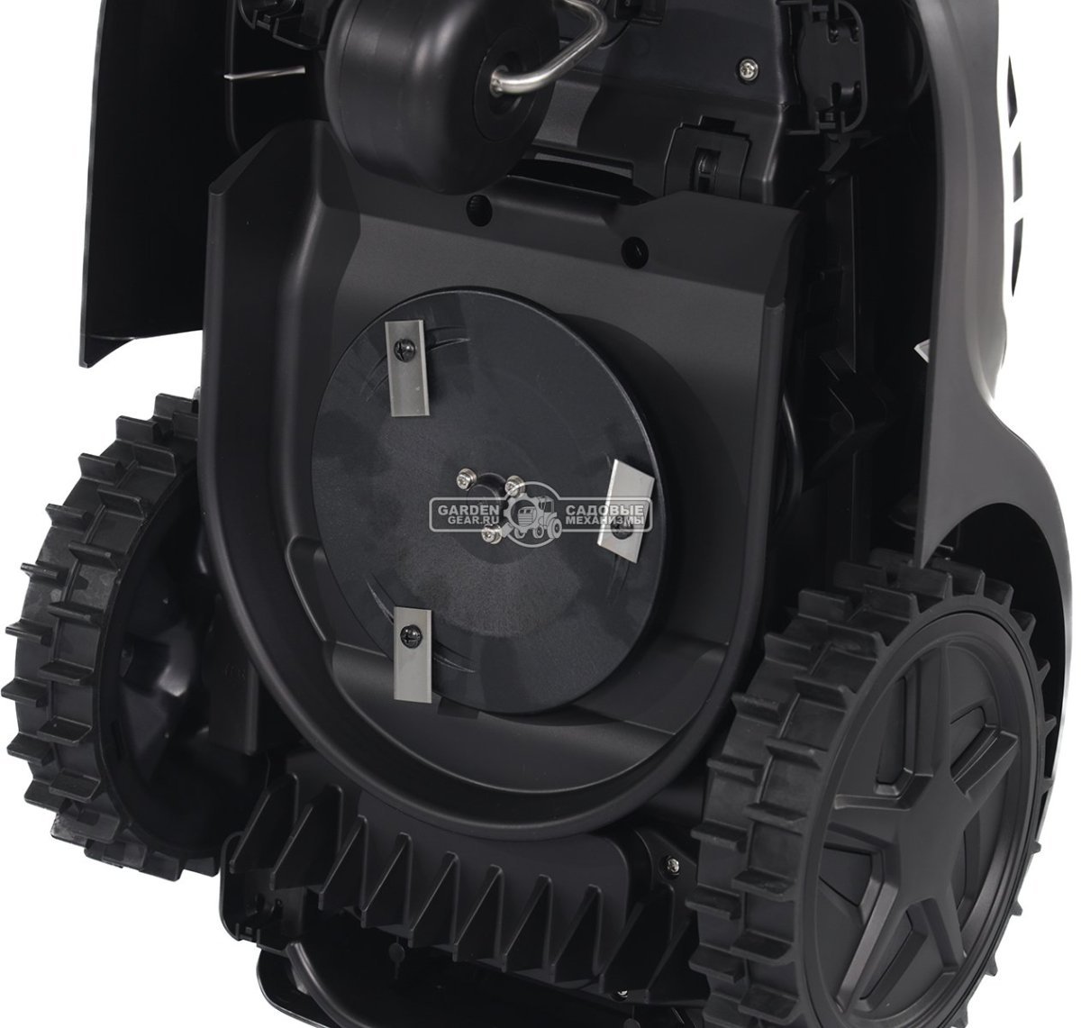 Газонокосилка робот ZimAni Automower 105 (площадь газона до 500 м2) датчик удара + противоударный бампер, Wi-Fi / Bluetooth, датчик дождя