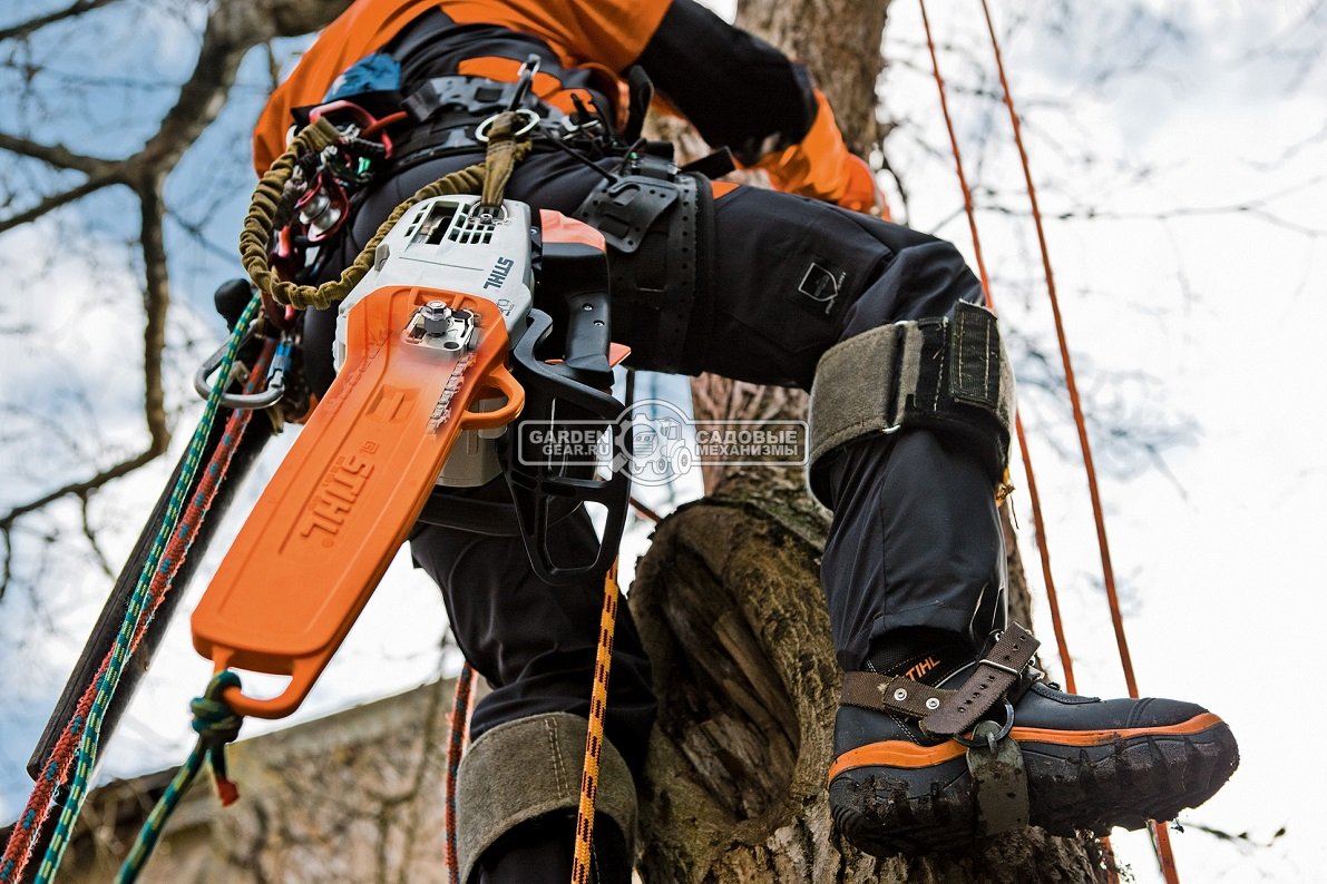 Бензопила сучкорез одноручная Stihl MS 201 TC-M 14&quot; (GER, 35,2 куб.см., 1,8 кВт/2,4 л.с, 2-MIX, M-Tronic, ElastoStart, 3/8&quot;, 1,3 мм., 50E, 3,7 кг.)