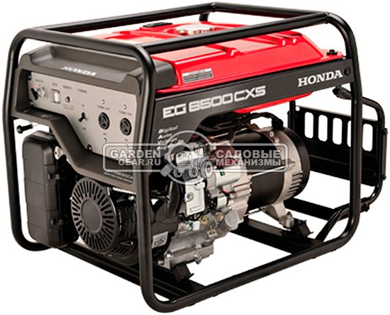 Бензиновый генератор Honda EG 6500 CXSRHC (PRC, Honda GX390, 389 см3, 5.0/5.5 кВт, 24 л, эл/стартер, 84 кг)
