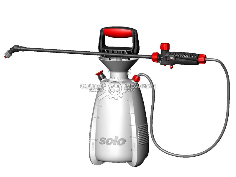 Опрыскиватель Solo 408 Classic (5 л., 2 бар, ремень, трубка 40 см, 1.2 кг)