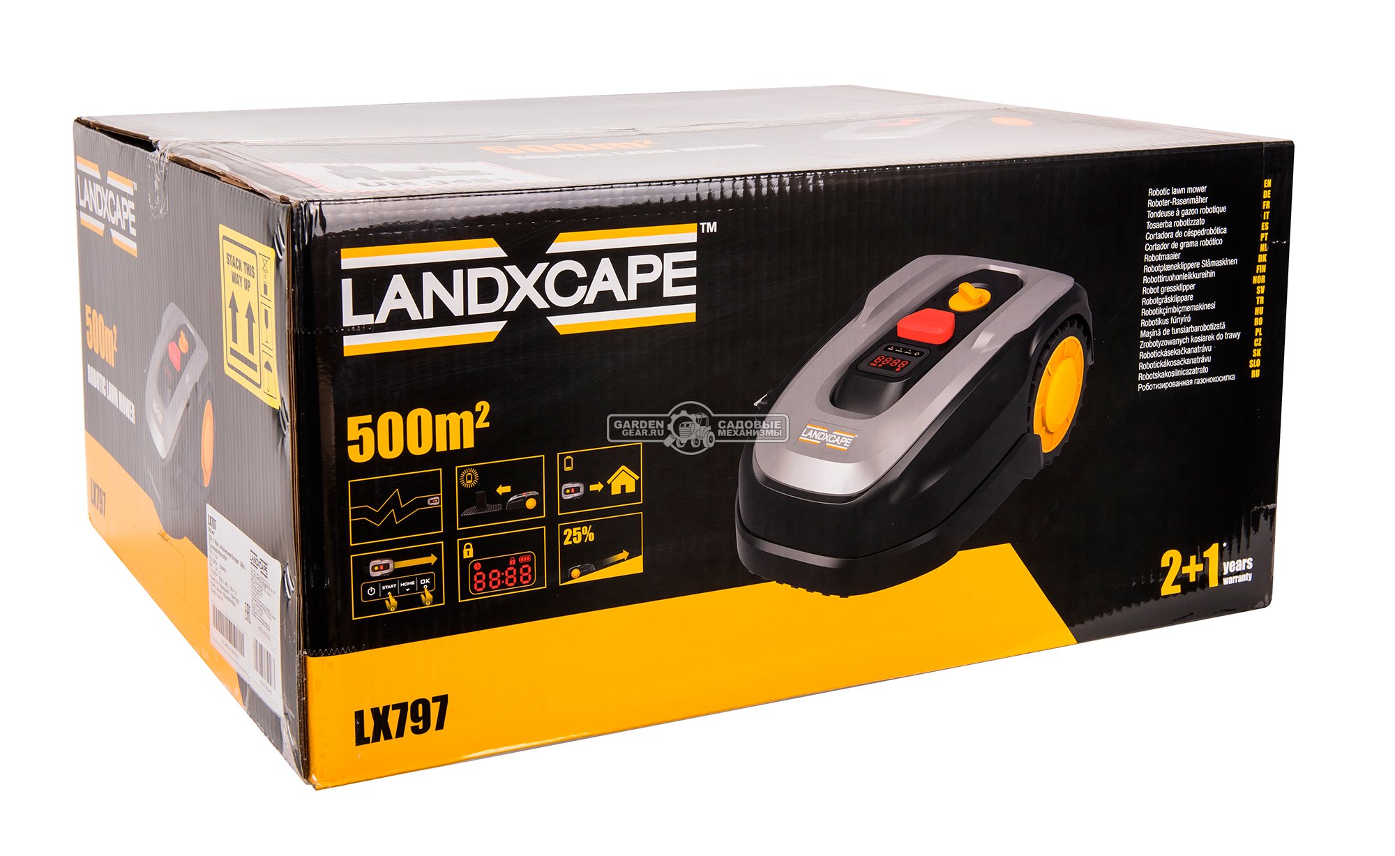 Газонокосилка робот Worx Landxcape 400 LX797 (18 см, площадь газона до 400 м2, снят с производства)