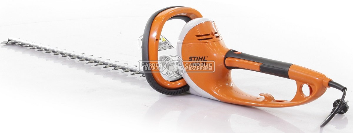 Кусторез электрический Stihl HSE 71 нож 60 см (600 Вт., расстояние между зубьями 36 мм., поворотная рукоятка, 4.1 кг)