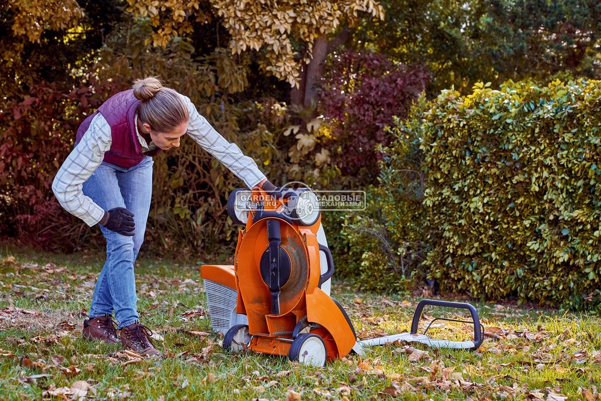 Газонокосилка аккумуляторная Stihl RMA 339.0 C без АКБ и ЗУ (AUT, 36В Compact, 37 см., несамоходная, травосборник 40 л,, монорукоятка, 16 кг.)