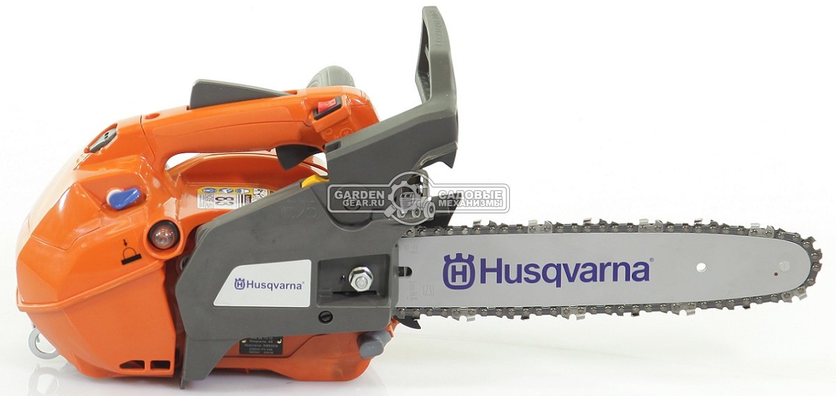 Бензопила сучкорез одноручная Husqvarna T435 12&quot; (PRC, 35,2 куб.см., 1,5 кВт/2,04 л.с., X-Torq, 3,4 кг.)