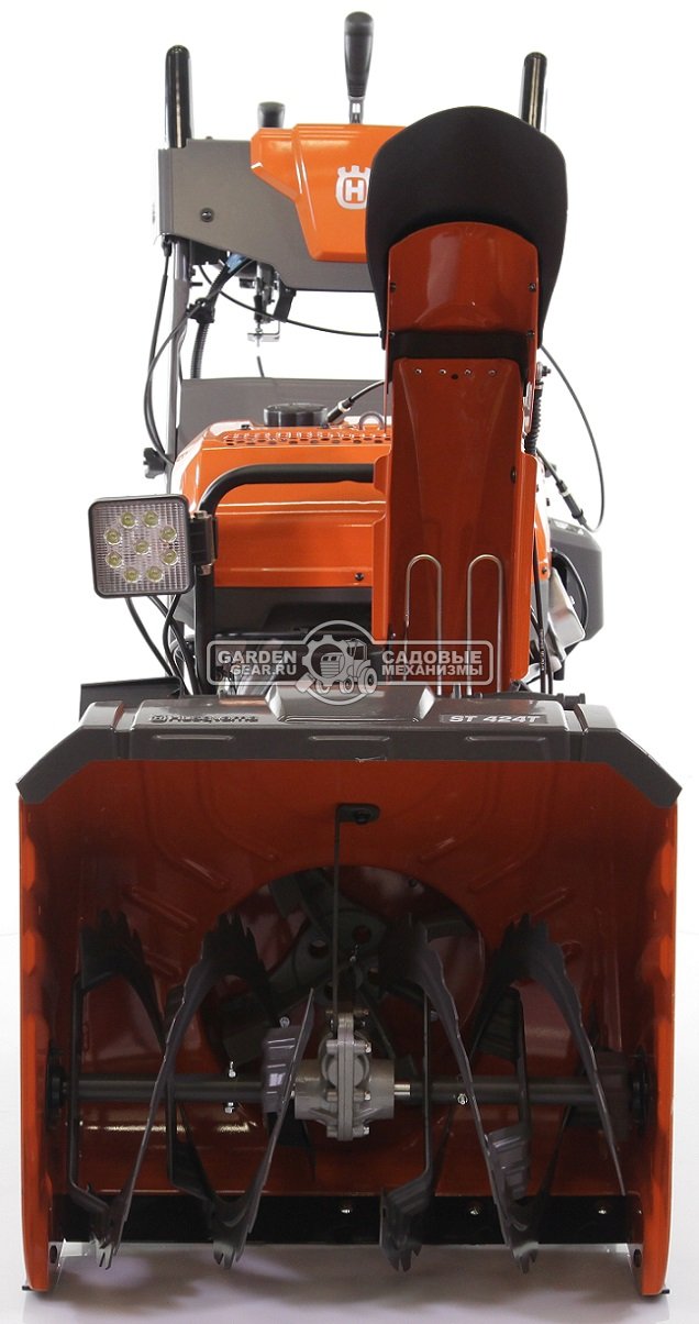 Снегоуборщик Husqvarna ST 424T гусеничный (USA, 61 см, LCT, 306 см3, гидростатическая трансмиссия, эл/стартер от аккум.12В, фара LED, 159 кг)