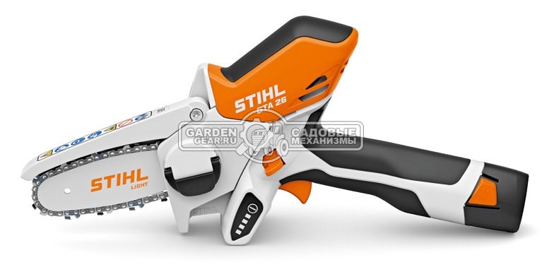 Аккумуляторный сучкорез Stihl GTA 26 без АКБ и ЗУ (GER, 4&quot;, PM3 1/4&quot;, 1,1 мм., 28E, сумка, 1,2 кг.)