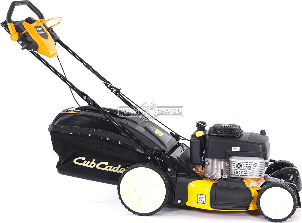 Газонокосилка бензиновая Cub Cadet LM3 ER53S (HUN, 53 см., Kawasaki FJ180V, 179 куб.см., сталь, 70 л., вариатор MySpeed, 4 в 1, 46 кг.)