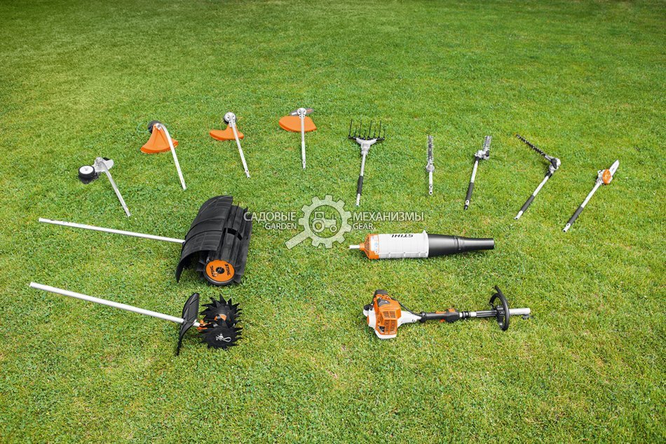 Комбимотор Stihl KM 94 R-CE (USA, 24,1 куб.см., 0,9 кВт/1,2 л.с., 2-MIX, ErgoStart, длина 90 см., 4,0 кг.)