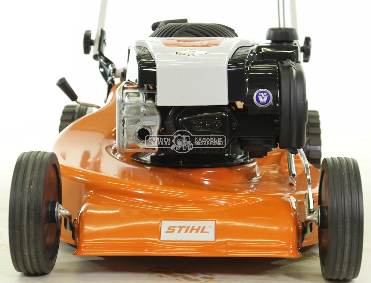 Газонокосилка бензиновая Stihl RM 253.0 (AUT, 51 см., несамоходная, B&S 625 E OHV RS, 150 куб.см., сталь, 55 л., 25 кг.)