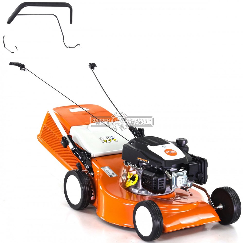 Газонокосилка бензиновая Stihl RM 253.2 (AUT, 51 см., несамоходная, Stihl EVC 200.3, 139 куб.см., сталь, 55 л., 27 кг.)