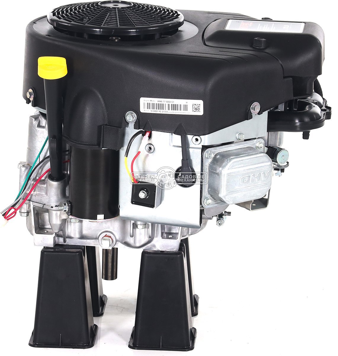 Бензиновый двигатель Briggs&Stratton 8240 Intek V-Twin (USA, 22 л.с., 724 см3., вертикальный вал, диам 25,4 мм, L 80,20 мм, 36,8 кг.)