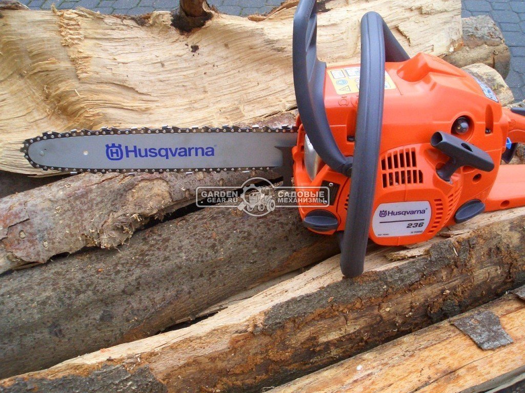 Бензопила Husqvarna 236 14&quot; + дополнительная цепь (PRC, 38,2 куб.см., 1,4 кВт/1,9 л.с., X-Torq 4,7 кг.)