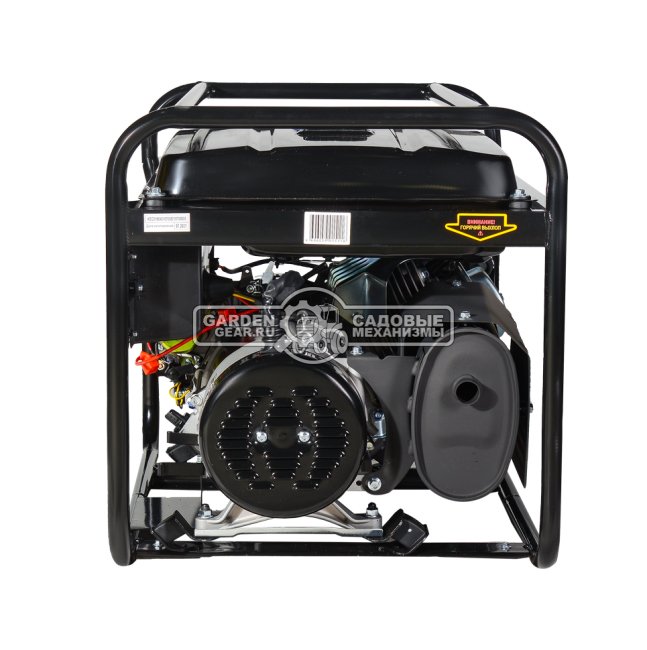 Бензиновый генератор Huter DY6500LX (PRC, Huter 389 см3, 230 В, 5 кВт, 22 л, эл. стартер,  АКБ - опция, 77 кг)