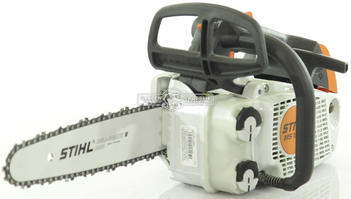 Бензопила сучкорез одноручная Stihl MS 193 T 12&quot; (USA, 30,1 куб.см., 1,3 кВт/1,8 л.с, 2-MIX, 3/8&quot;, 1,1 мм., 44E, 3,3 кг.)