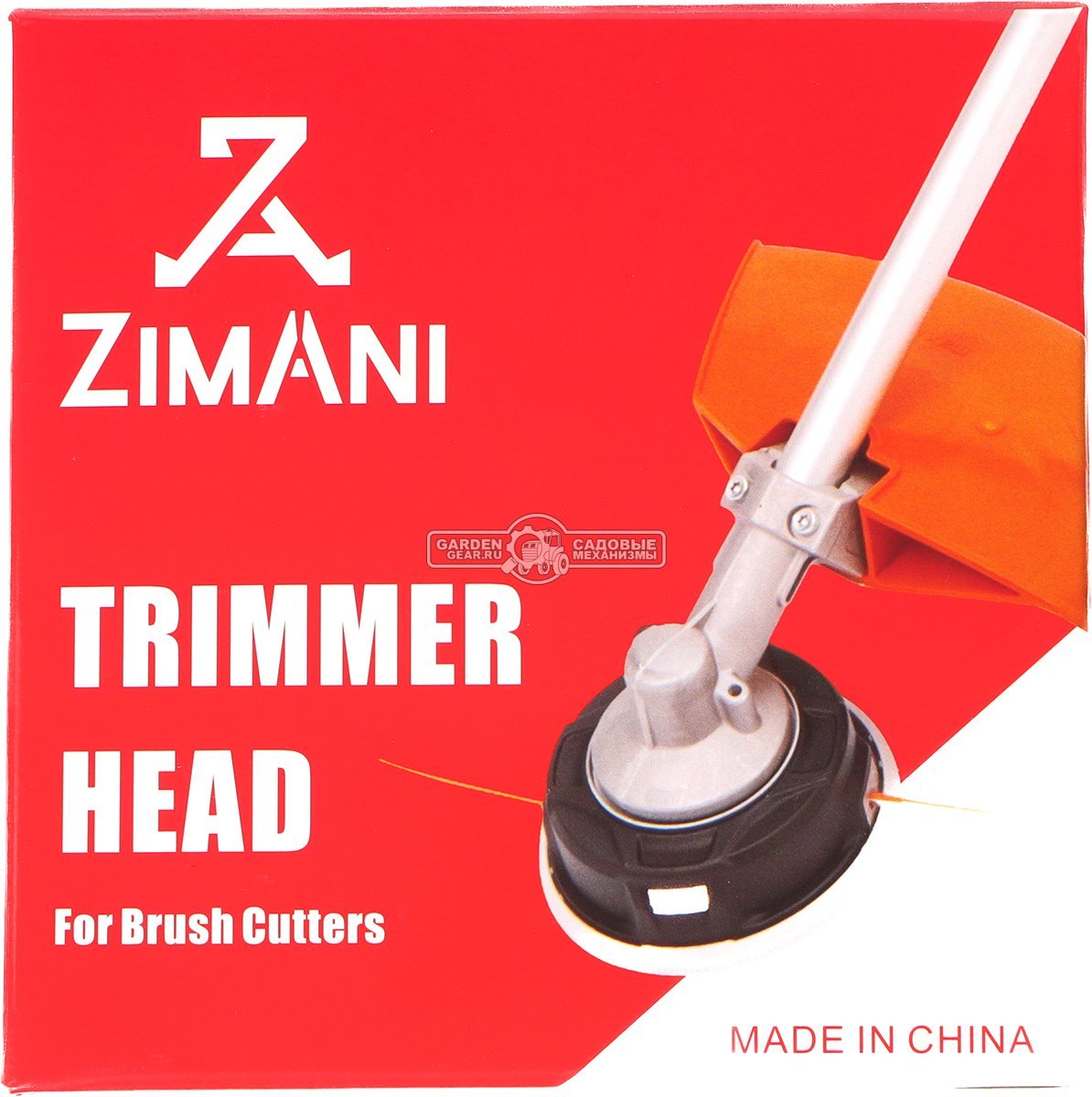 Триммерная головка ZimAni AutoCut C 26-2 для FS 55 - 250 / FSA 90 - 130 (M10, 1&quot;, L, аналог 40027102169, регулировка нажатием, 2,4 - 2,7 мм.)