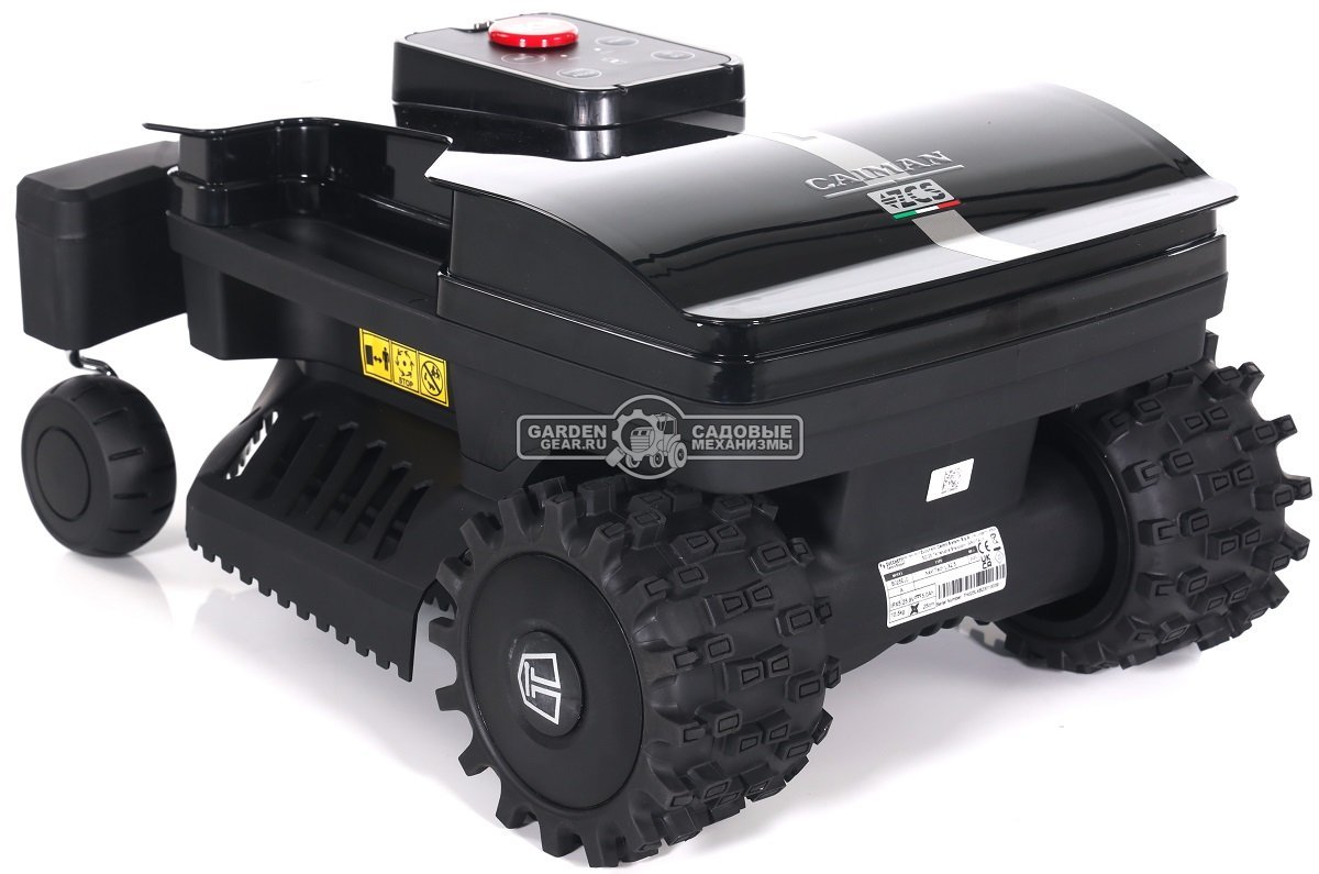 Газонокосилка робот Caiman Tech X2.5 Elite (ITA, площадь газона до 1800 м2, нож 25 см., GPS, Bluetooth, алгоритм умной стрижки, вес 10,5 кг.)