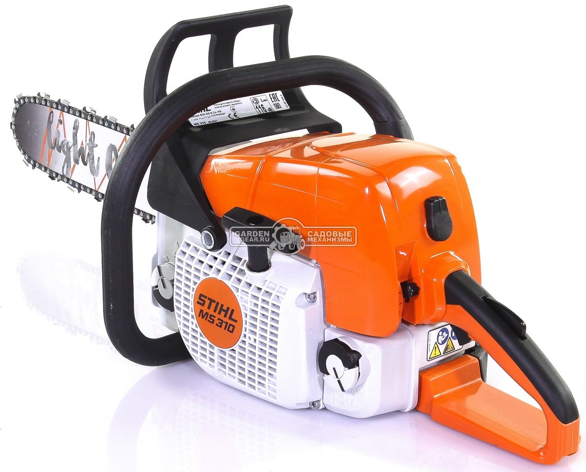 Бензопила Stihl MS 310 16&quot; (BRA, 59,0 куб.см., 3,2 кВт/4,4 л.с., 3/8&quot;, 1,6 мм., 60E, 5,9 кг.)