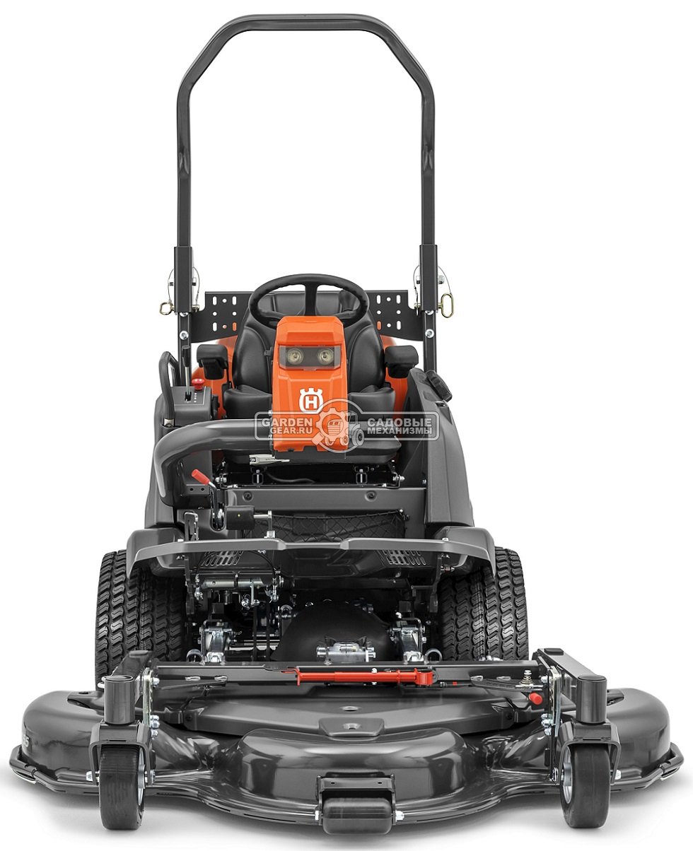 Профессиональный райдер Husqvarna P 525DX без кабины (SWE, дизель Kubota D1105 3 цилиндра, 1123 куб.см., AWD, гидравлика для оборудования, 677 кг.)