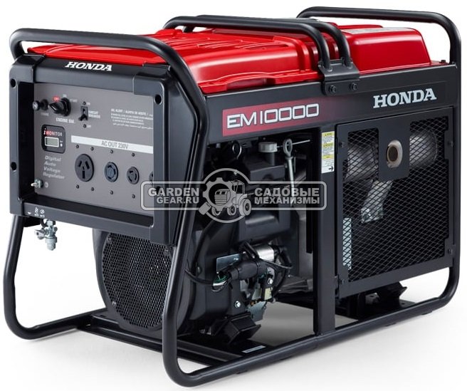 Бензиновый генератор Honda EM10000 (JPN, Honda GX630, 688 см3, 8.0/9.0 кВт, эл/стартер, 30.8 л, 150 кг)