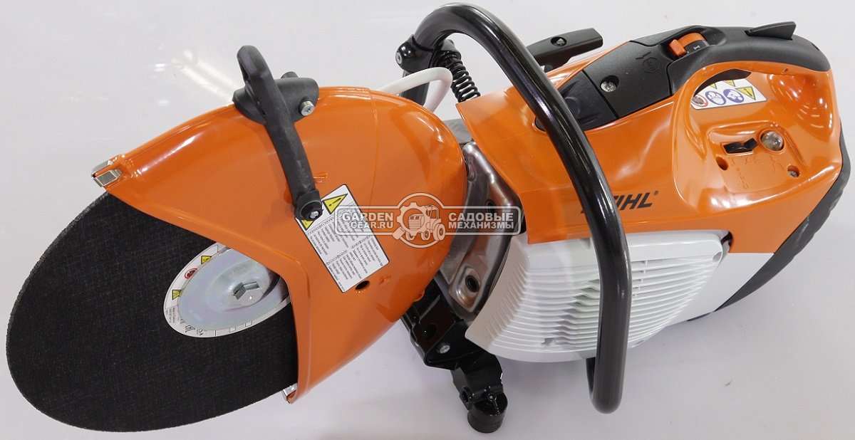 Бензорез Stihl TS 420 (GER, 66,7 куб.см., 3,2 кВт/4,4 л.с., диаметр круга 350 мм., глубина реза 125 мм., 9,6 кг.)