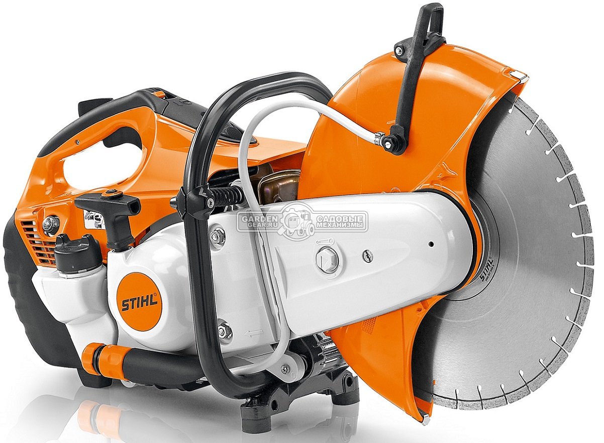 Бензорез Stihl TS 500i (GER, 72,2 куб.см., 3,9 кВт/5,3 л.с., диаметр круга 350 мм., глубина реза 125 мм., инжекторный впрыск, ElastoStart, 10,2 кг.)