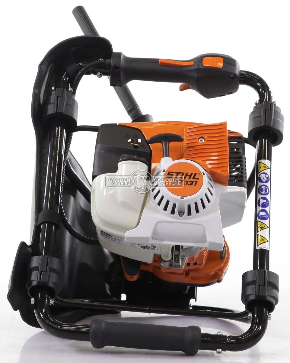 Бензобур Stihl BT 131 (USA, 36,3 куб.см., 1,4кВт./1,9 л.с., для одного оператора, 10 кг.)