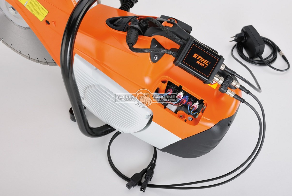 Бензорез Stihl TS 500i (GER, 72,2 куб.см., 3,9 кВт/5,3 л.с., диаметр круга 350 мм., глубина реза 125 мм., инжекторный впрыск, ElastoStart, 10,2 кг.)