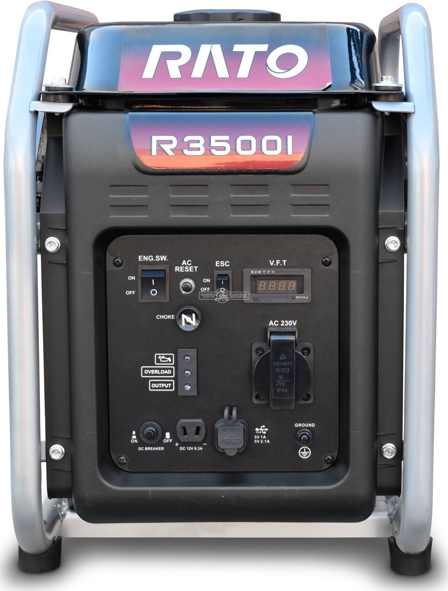 Бензиновый генератор инверторный Rato R3500i (PRC, 212 см3, 3,5/3,2 кВт, 7 л, 30 кг)