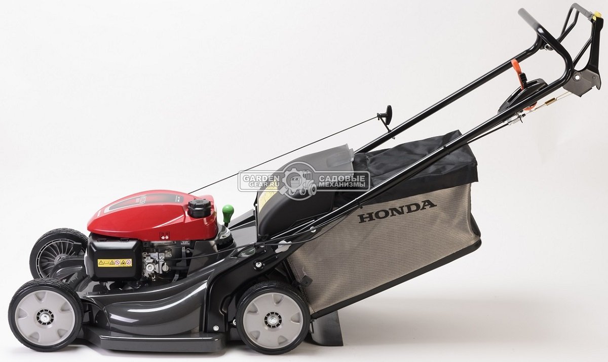 Газонокосилка бензиновая Honda HRX 537C5 HYE (USA, 53 см, Honda GCVx200, 201 куб.см., Xenoy, тормоз ножа, гидростатика, мульчирование, 76 л, 44,6 кг.)